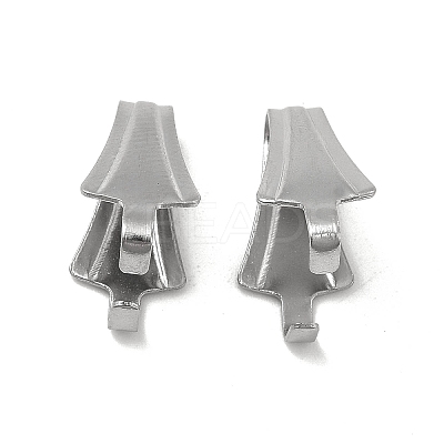 Non-Tarnish 304 Stainless Steel Snap on Bails STAS-P319-31P-1