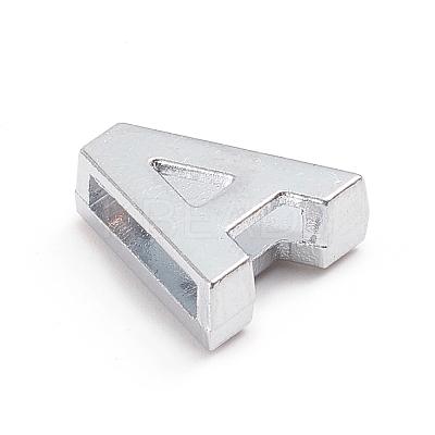 Alloy Slide Charms LS-ALRI-WH0005-09A-P-1