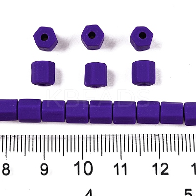 Handmade Polymer Clay Beads Strands CLAY-T021-02P-1