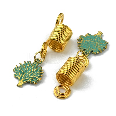 Alloy Dreadlocks Beads OHAR-WH0031-02B-1