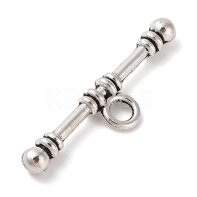 Tibetan Style Alloy Tggle Clasps FIND-C060-055B-AS-1