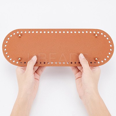PU Leather Oval Bottom FIND-WH0066-96A-1