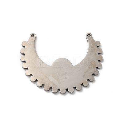 Non-Tarnish Bohemian Style 304 Stainless Steel Pendant LS-STAS-M314-03B-P-1