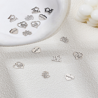 16Pcs 4 Style Mother's Day Theme STAS-LP0003-70-1