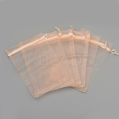 Organza Gift Bags with Drawstring OP-R016-15x20cm-23-1