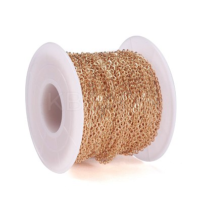 Brass Cable Chains CHC-S003-13G-1