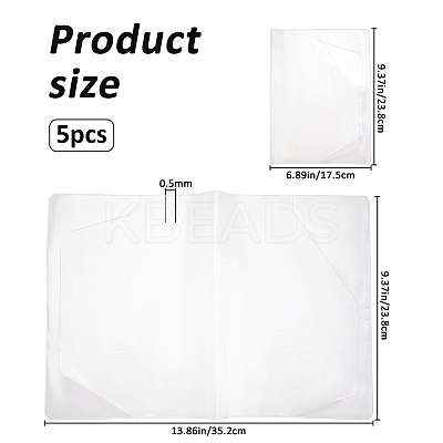 PVC Book Cover OFST-WH0004-080B-1
