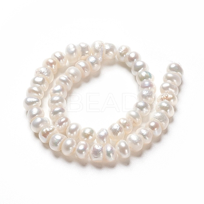Natural Cultured Freshwater Pearl Beads Strands X-PEAR-I004-07B-01A-1