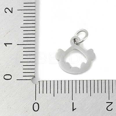 Non-Tarnish 304 Stainless Steel Pendants STAS-L279-001P-11-1