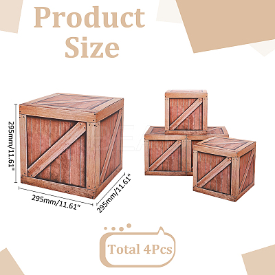 Paper Box for Party Decoration AJEW-WH0696-022A-1