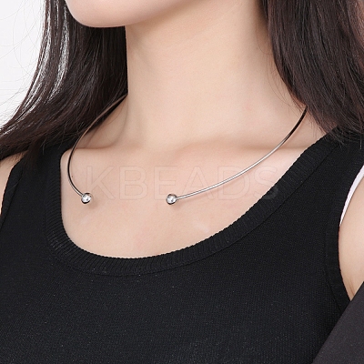 Non-Tarnish 304 Stainless Steel Necklaces NJEW-F312-01P-1