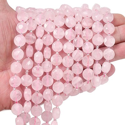 Natural Rose Quartz Beads Strands G-F812-C07-01-1
