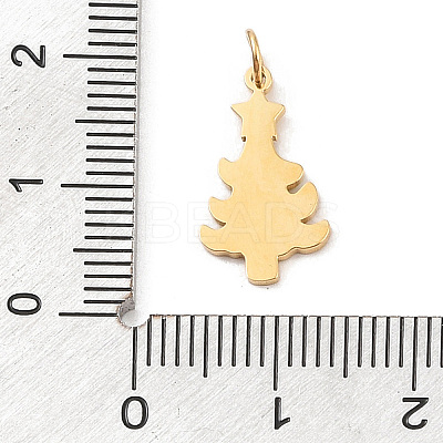 Christmas Theme 304 Stainless Steel Pendants STAS-F305-03-1