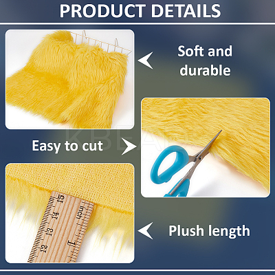 Polyester Plush Toy Fabric DIY-WH0430-925A-1