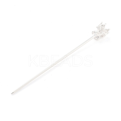 Alloy Hair Stick Findings FIND-O002-01S-1
