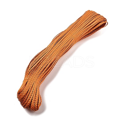 3-Ply PU Leather Braided Cord OCOR-Q059-01L-1