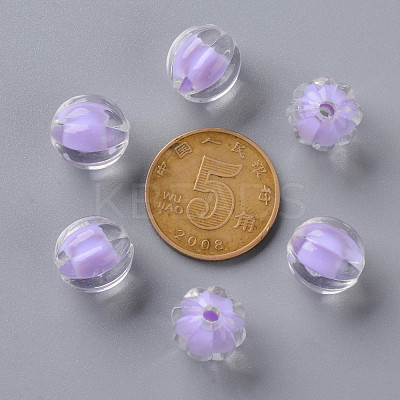 Transparent Acrylic Beads TACR-S152-07A-SS2114-1