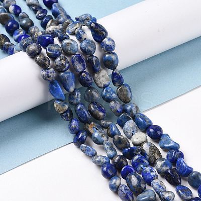 Natural Lapis Lazuli Beads Strands G-F575-01F-1