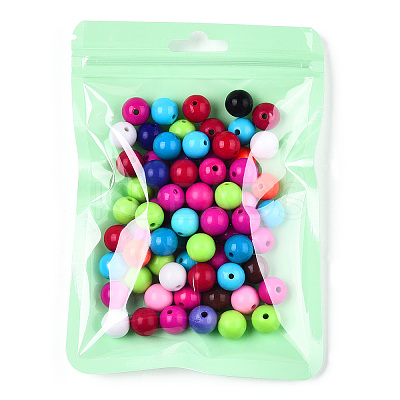 Macaron Color Plastic Yin-yang Resealable Bags OPP-N001-01B-03-1