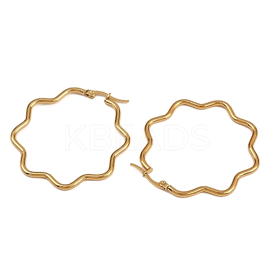 201 Stainless Steel Hoop Earrings LS-EJEW-F205-16G-A-1