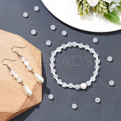 1 Strand Natural Selenite Beads Strands G-AR0005-51-1