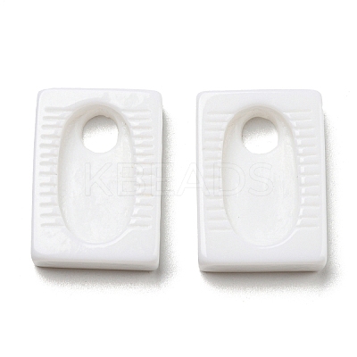 Opaque Resin Cabochons RESI-A024-01-1