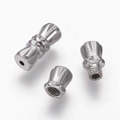 Brass Screw Clasps KK88-1
