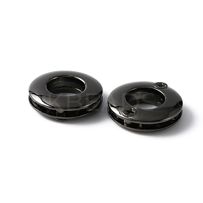 Alloy Grommet Eyelet Findings FIND-WH0145-25A-B-1