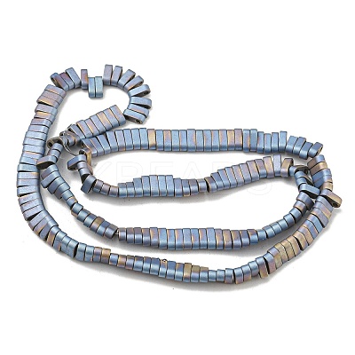 Electroplated Non-magnetic Synthetic Hematite Beads Strands G-C106-B01-02A-1