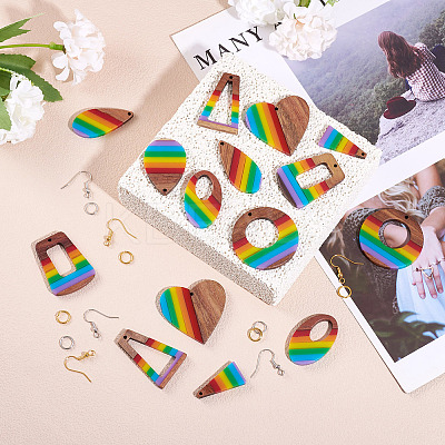 DIY Earring Making Kits DIY-TA0010-97-1
