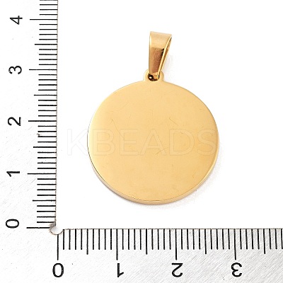304 Stainless Steel Pendant LS-STAS-M062-01G-C-1
