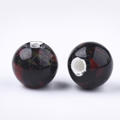 Handmade Porcelain Beads PORC-Q262-03-1