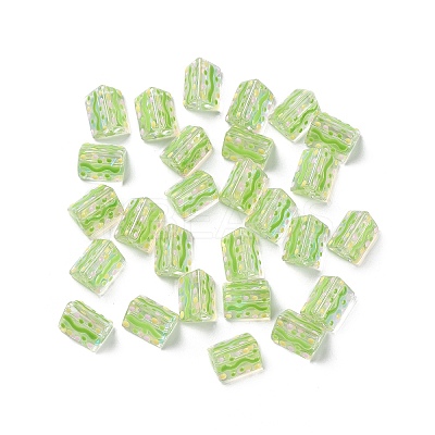 Transparent Glass Beads GLAA-C026-02F-1