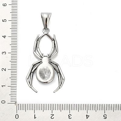 316 Surgical Stainless Steel Pendants STAS-A123-03AS-01-1