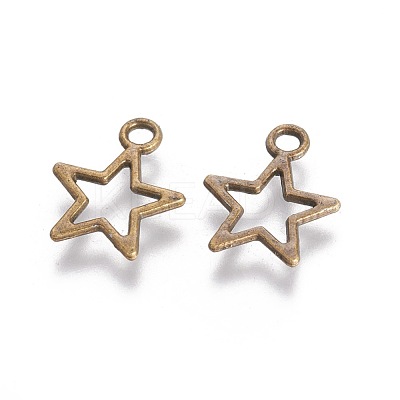 Tibetan Style Alloy Charms K0PGH071-1