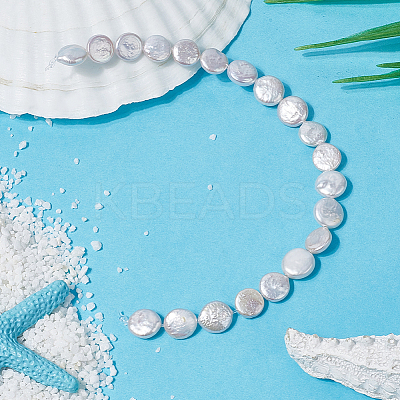 1 Strand Natural Keshi Pearl Beads Strands PEAR-LT0001-19-1