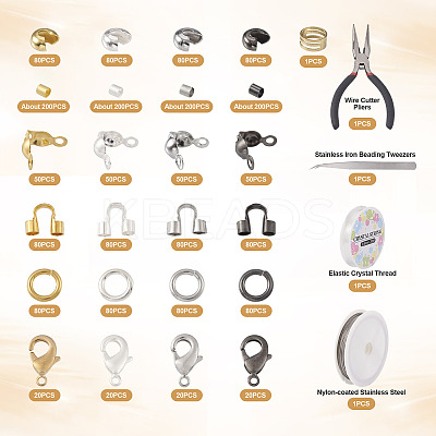 DIY Jewelry Making Findings Kit DIY-YS0001-68-1