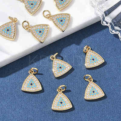 SHEGRACE Brass Colorful Cubic Zirconia Pendants XGRQ3K279-520G-1