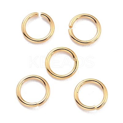Rack Plating Brass Jump Rings LS-X-KK-O139-18U-G-1