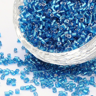Two Cut Glass Seed Beads CSDB23B-1