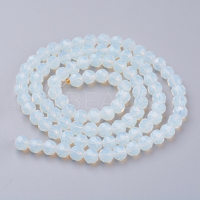 Opalite Beads Strands X-EGLA-J042-6mm-31-1