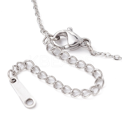 Natural Quartz Crystal Nugget Pendant Necklaces NJEW-JN04507-05-1