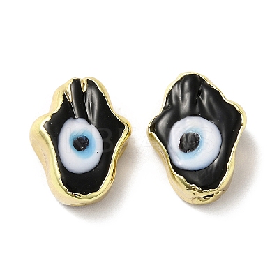 Handmade Evil Eye Lampwork Beads LAMP-F026-03D-1