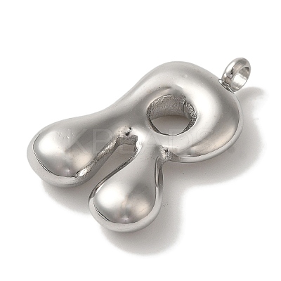 Non-Tarnish 304 Stainless Steel Pendants STAS-M017-08P-19-1