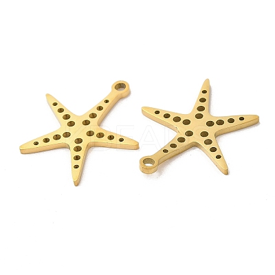 Ion Plating(IP) 304 Stainless Steel Pendants STAS-L020-021G-1