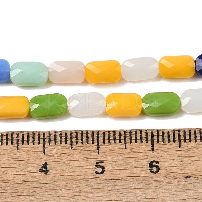 Opaque Glass Beads Strands GLAA-Z018-A-1