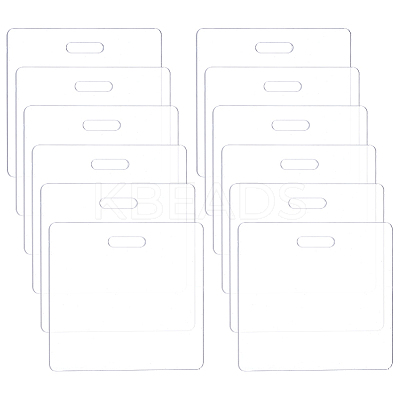Transparent Acrylic Badge Buddy Blanks LS-TACR-WH0022-06B-1
