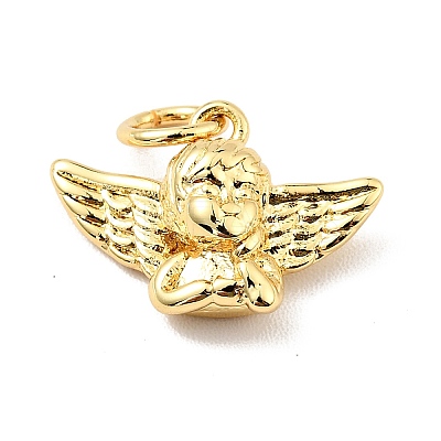 Rack Plating Brass Pendants LS-KK-E015-23G-1