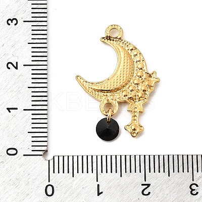 304 Stainless Steel Rhinestone Pendants LS-STAS-P431-41G-01-1