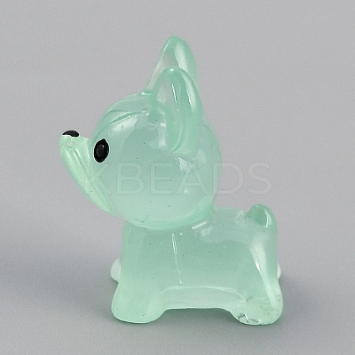 Luminous Resin Dog Display Decorations RESI-CJC0012-30H-1